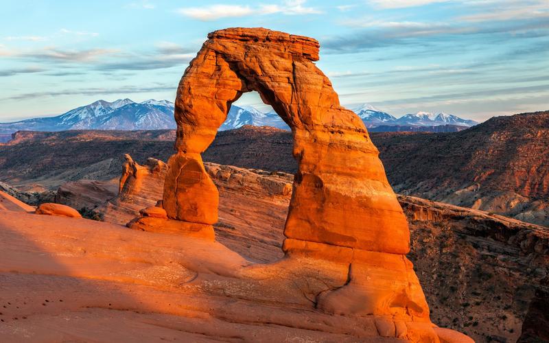 <4 días> [Ida y vuelta desde Las Vegas | Ruta completa de los santuarios fotográficos] 5 parques nacionales + Cañón del Antílope + Monument Valley + Horseshoe Bend: Parque Nacional del Gran Cañón + Zion + Bryce + Canyonlands + Arches