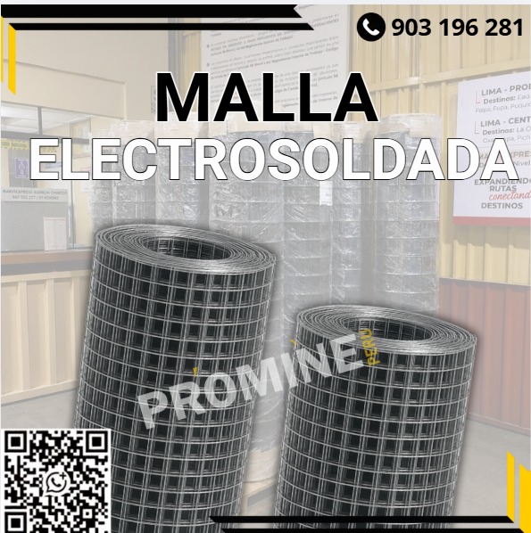 Servicio de suministro de malla electrosoldada para minería
