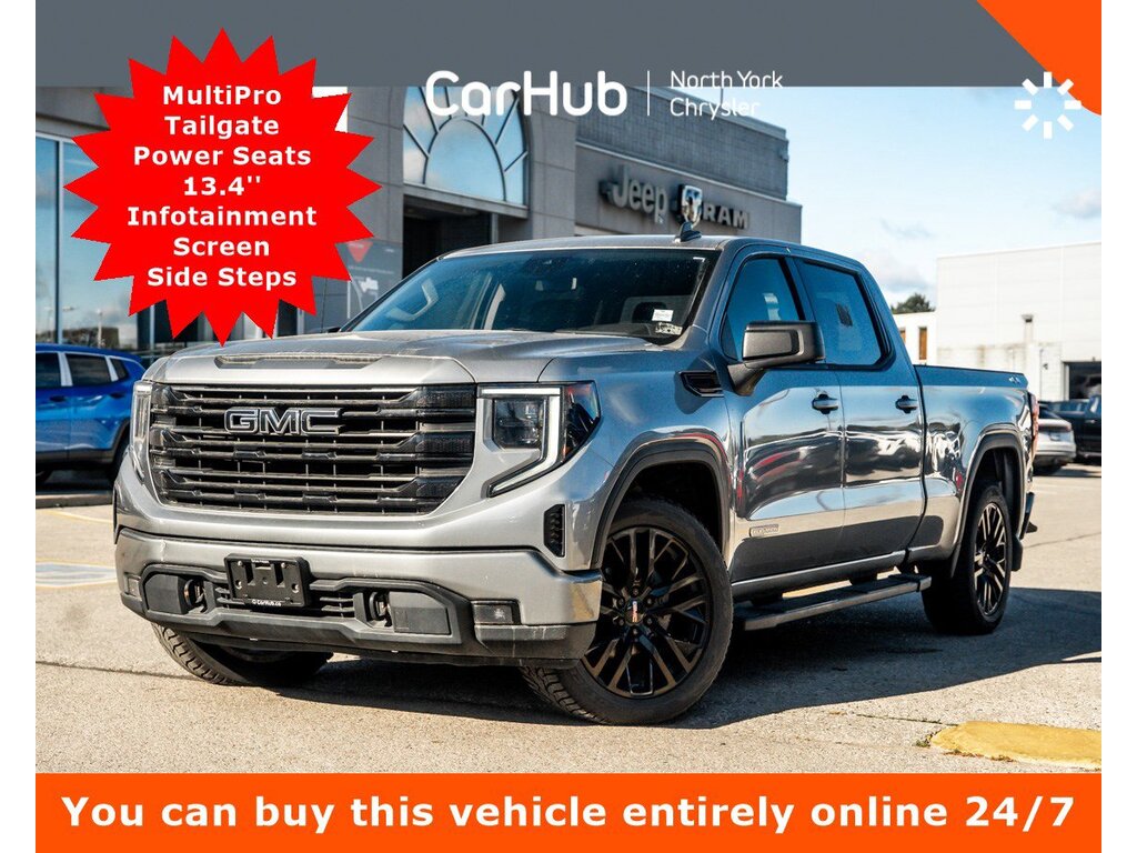 2023 GMC Sierra 1500 Elevation 147'' MultiPro Tailgate Power Seats 13.4