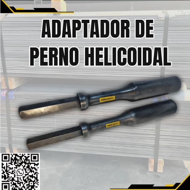 Venta de adaptadores para pernos helicoidales