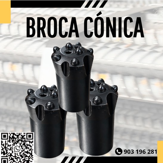 Venta de brocas cónicas para minería subterránea