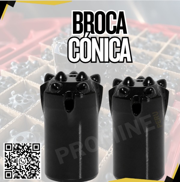 Servicio Profesional de Brocas Cónicas para Minería