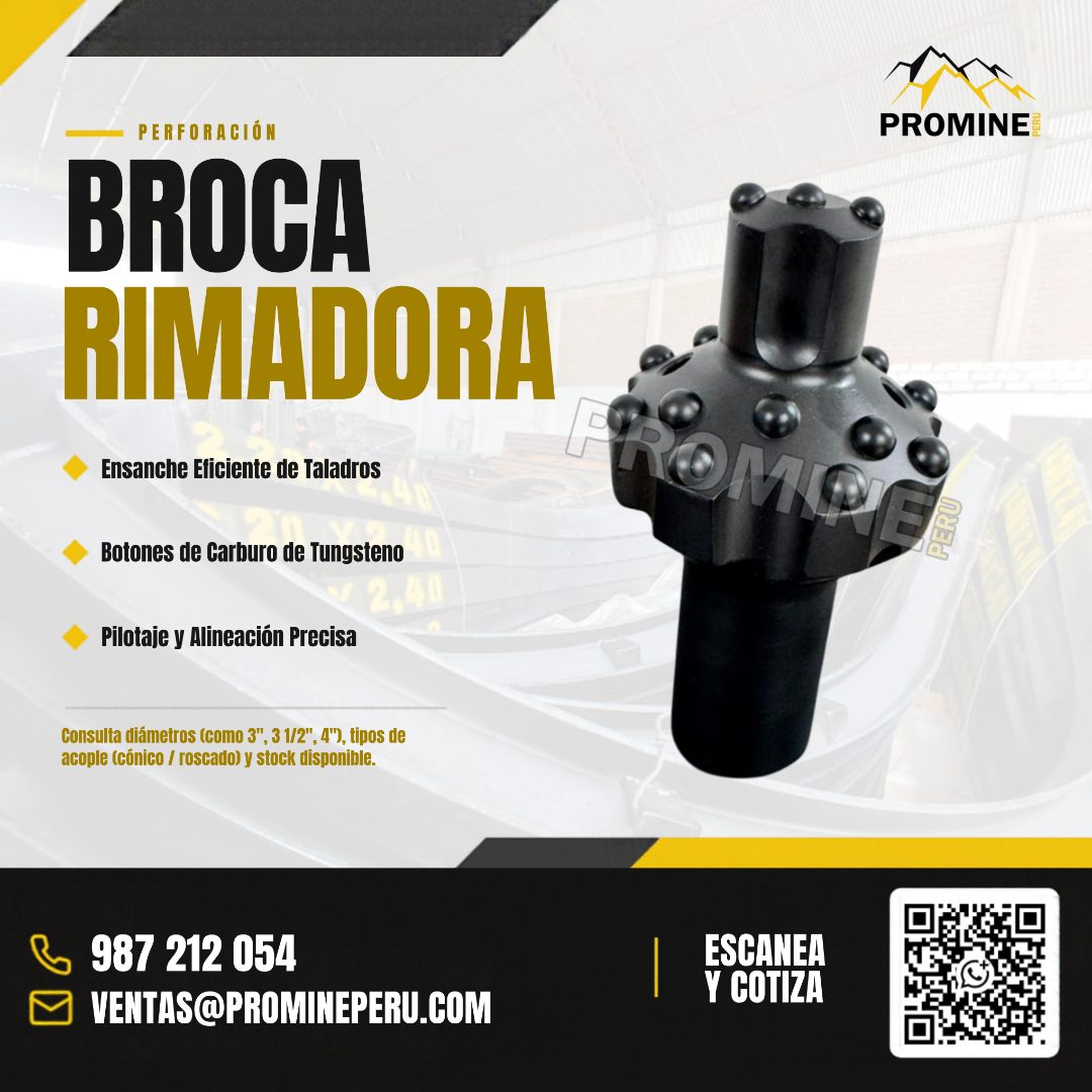 Servicio de perforación con broca rimadora profesional