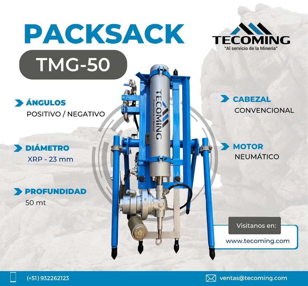 Provisión de Perforadoras Diamantinas TMG-50 con Soporte Técnico