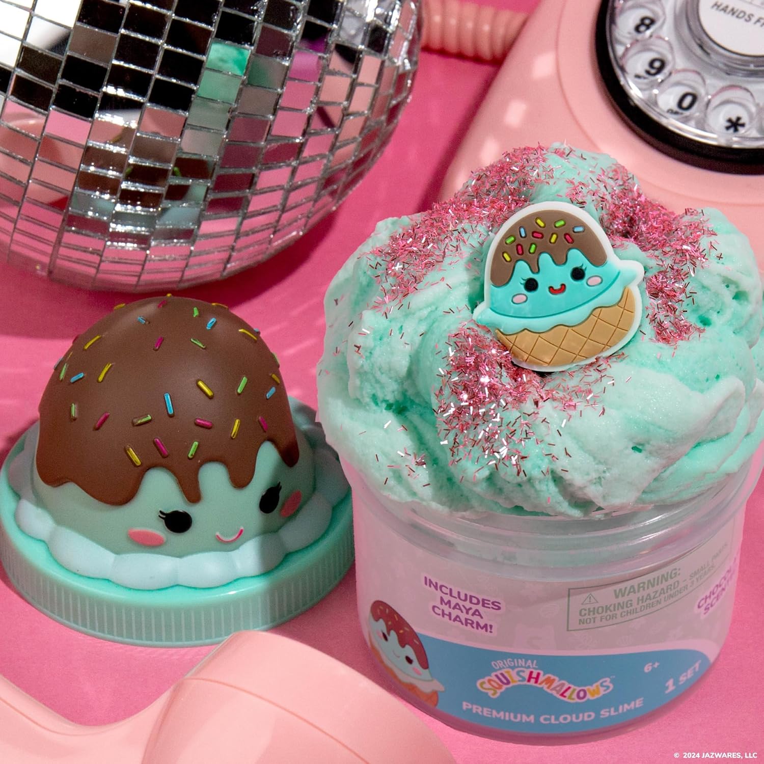 Maya The Ice Cream Premium Cloud Slime, aroma a chocolate para niños de 8-12 años63700691807875124