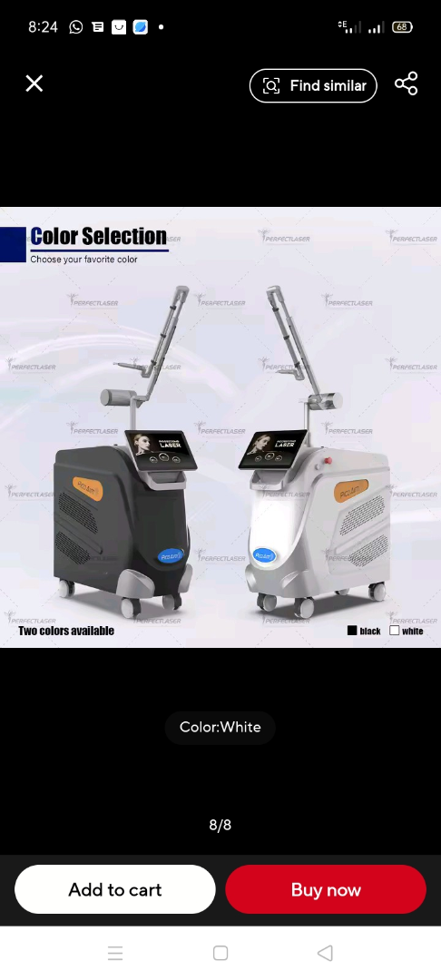 Máquina más reciente de eliminación de tatuajes con picosegundos 4Waves Pico Q-Switch Nd Yag Pigmentación Carbono ✓63468093921283121