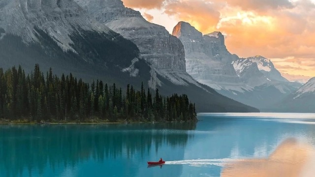 <2 días>【Ida y vuelta desde Calgary | Alojamiento dentro del parque·Residencia en el bosque】Esencia del verano en las Montañas Rocosas·1 parque, 4 lagos y 1 glaciar: Lago Bow + Lago Peyto + Lago Maligne, imprescindible Glaciar de Columbia con vehículo sobre hielo + Skywalk, opcional crucero por el Lago Maligne, incluye entrada al Parque Nacional + traslado al aeropuerto de Calgary64118869595393120