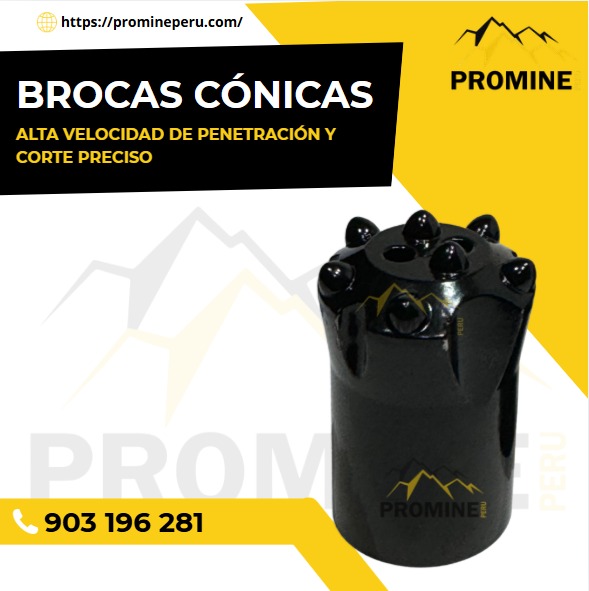 Proporcionar Brocas Cónicas de Minería Servicio Especializado