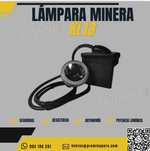 Servicio de Lámparas Mineras KL13 de Alta Potencia