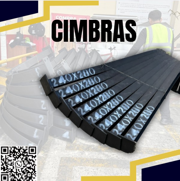 Servicio de suministro de cimbras metálicas