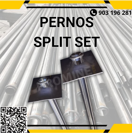 Venta de Pernos Split Set para Estabilización de Roca