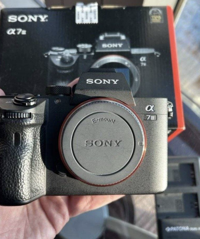 Sony A7iii in perfect working condition