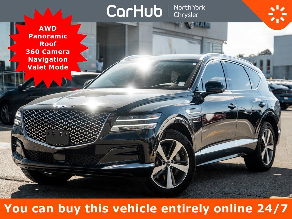 2024 Genesis GV80 2.5T Advanced AWD Panoramic Roof 360 Camera Naviga