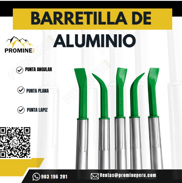 Ofrecemos Barretillas de Aluminio para Minería con Soporte Técnico