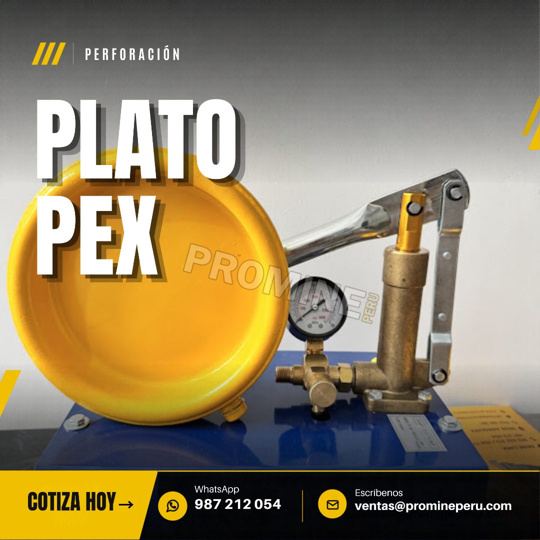 Servicio de perforación para platos PEX