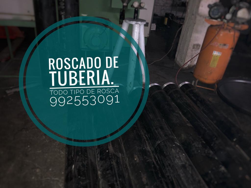 Roscado de tuberia de 3 pulgadas