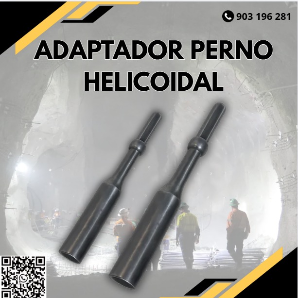 Servicio de venta de adaptadores para pernos helicoidales