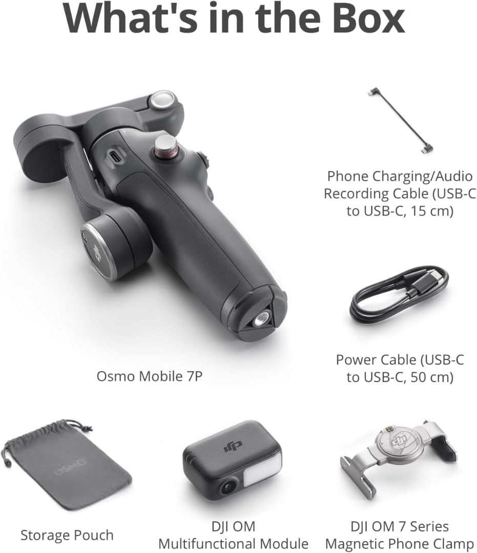DJI Osmo Mobile 7P Gimbal Stabilizer -New63192541557121124