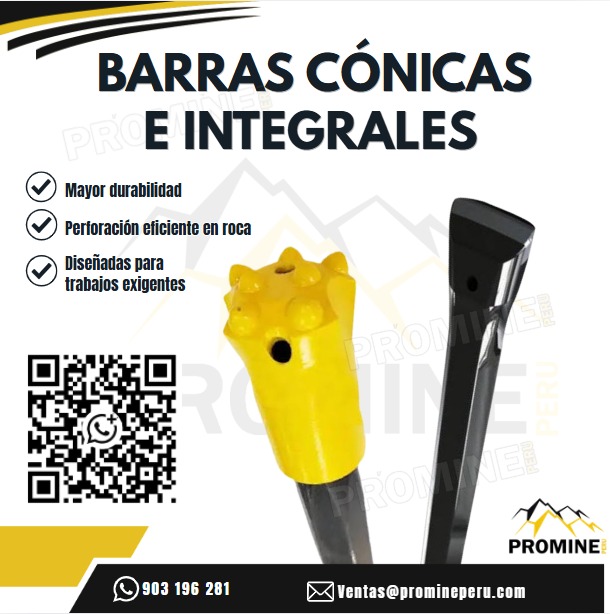 Servicio de Barras Cónicas y de Perforación Integral