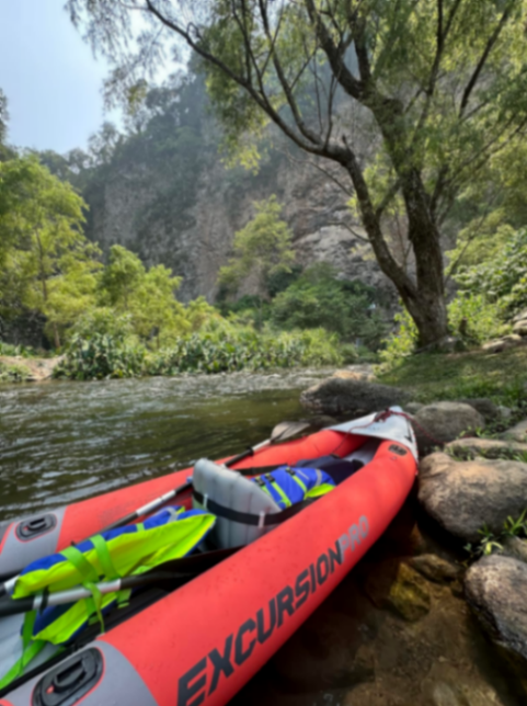 Conjunto de kayak hinchable Intex Excursion Pro para 2 personas - Usado - Buen estado63081746642049121