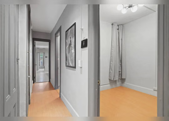 June Homes 10036, New York #386: Hell's Kitchen - Twin Bedroom 2D64222796333186122
