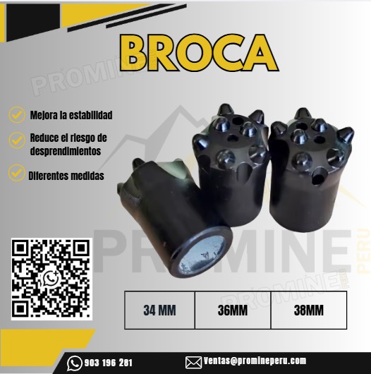 Servicio Profesional de Brocas para Minería y Construcción