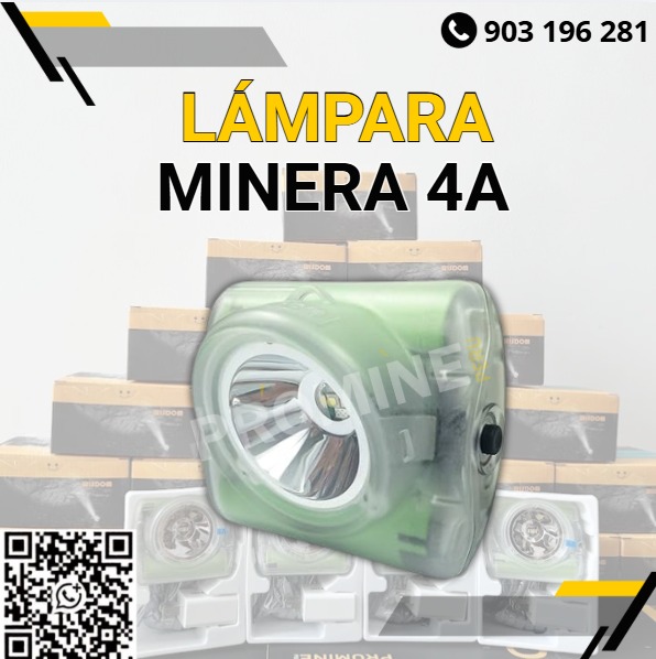 Servicio de venta de lámpara minera LED 4A