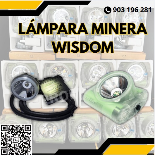 Venta de lámparas mineras LED recargables