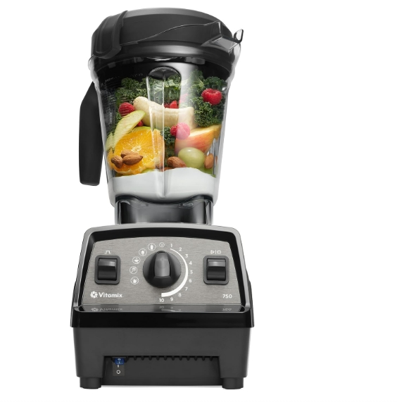 Vitamix Propel Series 750 Licuadora, Licuadora Profesional con 4 Programas Preestablecidos + Función de Autolimpieza, Batidos, Postres Congelados, Sopas y Salsas, Jarra de 64 oz, Color Negro63048709386369120
