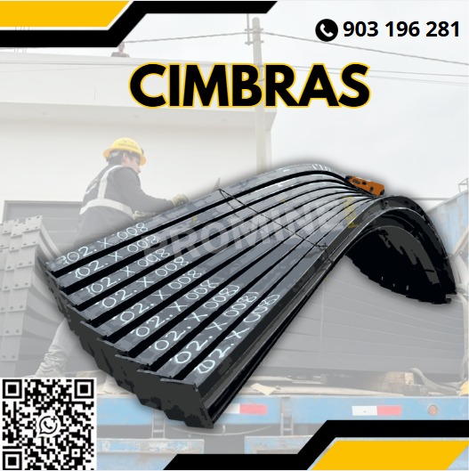 Servicio de suministro de cimbras de acero estructural