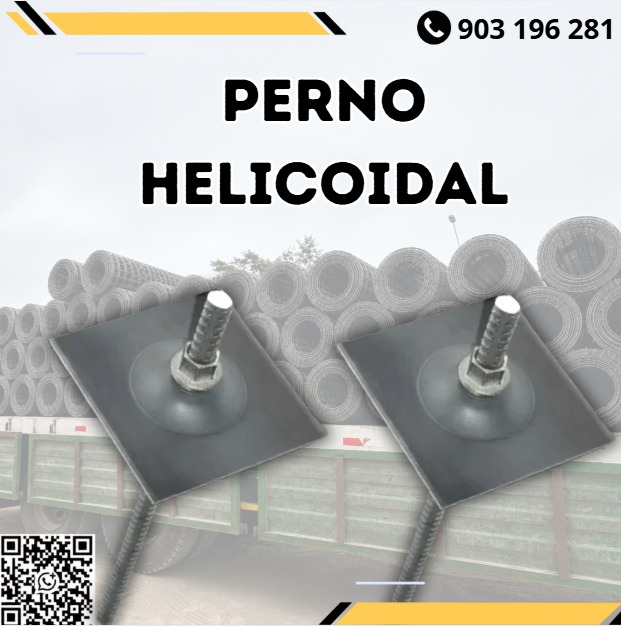 Servicio de venta de pernos helicoidales de acero