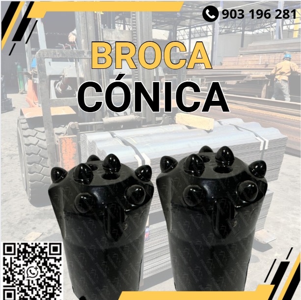 Servicio de cotización urgente para brocas cónicas