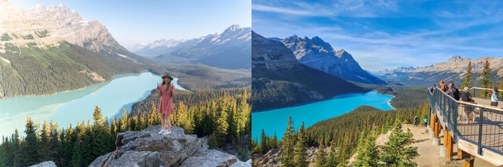 <2 días>【Ida y vuelta desde Calgary | Alojamiento dentro del parque·Residencia en el bosque】Corto recorrido por las Montañas Rocosas en verano｜ 2 parques y 3 lagos: Parque Nacional Banff + Parque Nacional Yoho, Lago Louise + Lago Moraine + Lago Esmeralda, vista panorámica del icónico hotel Fairmont Banff Springs + Cañón Johnston, incluye entrada a los parques nacionales + traslado al aeropuerto de Calgary64118880551553121