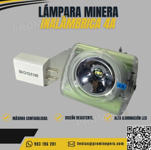 High-Illumination Wireless Mining Lamp Service