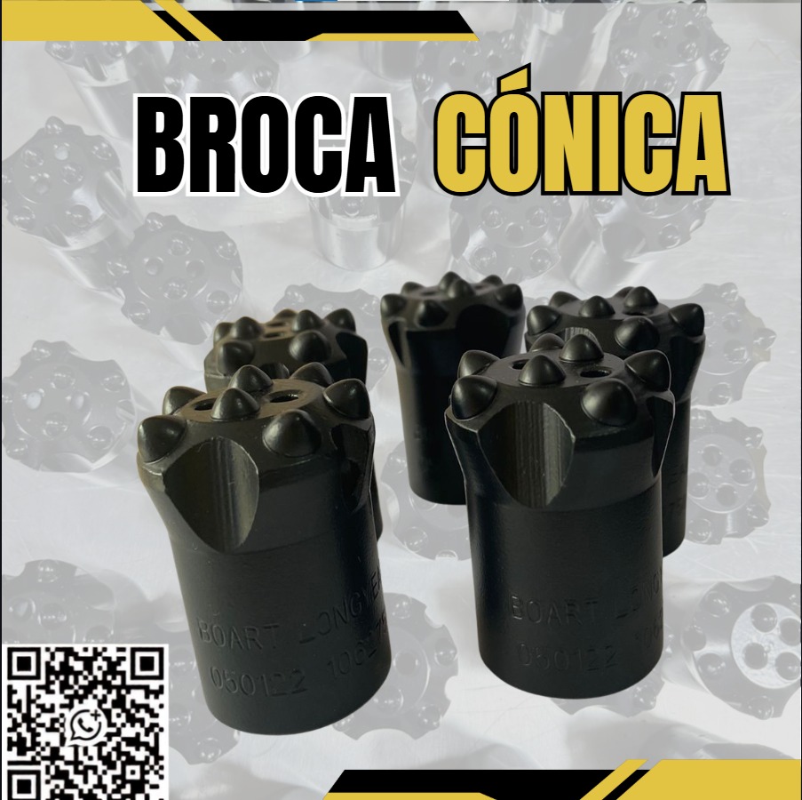 Venta de brocas cónicas para perforación en roca