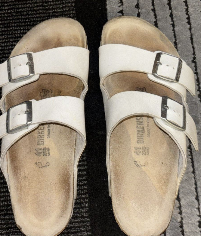 بركنستك ابيض ) النسخه البيضه (( edition white ( Arizona Birkinstock