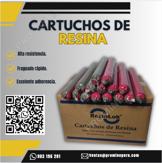 Servicio Profesional de Cartuchos de Resina para Minería