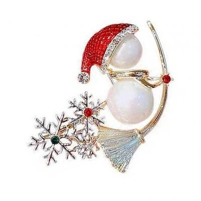 Christmas Brooch Pin for Women Pin Birthday Gift Daily Decoration Festival64552286741633123