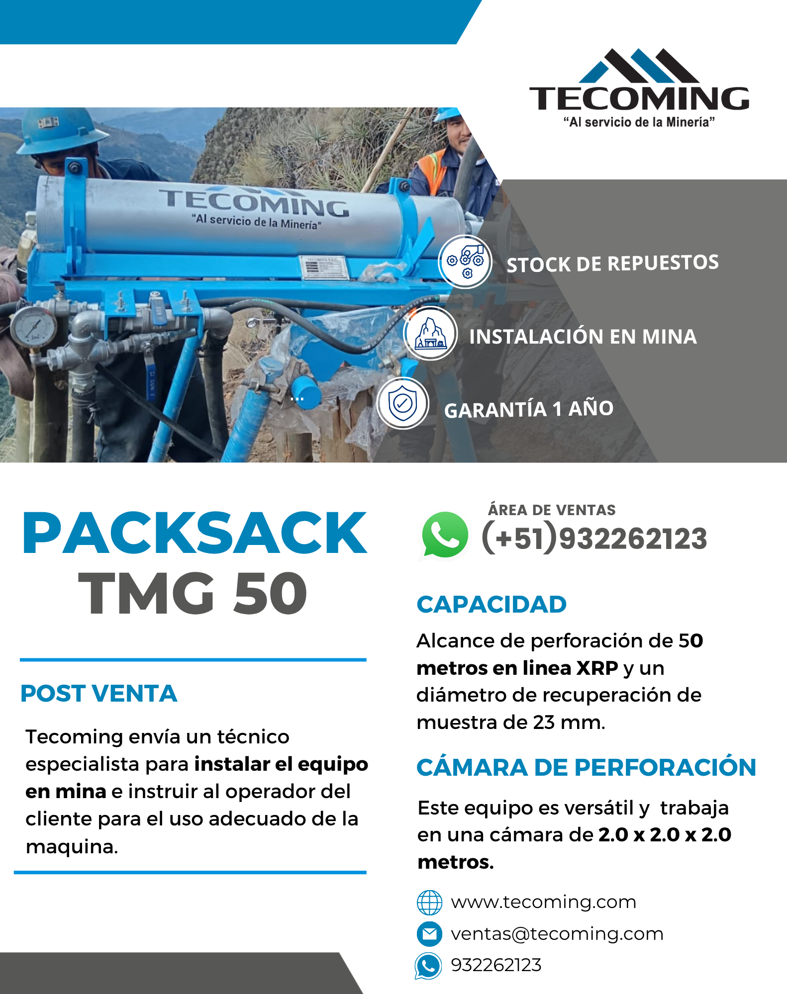 Servicio Profesional de Perforación Diamantina para Minería