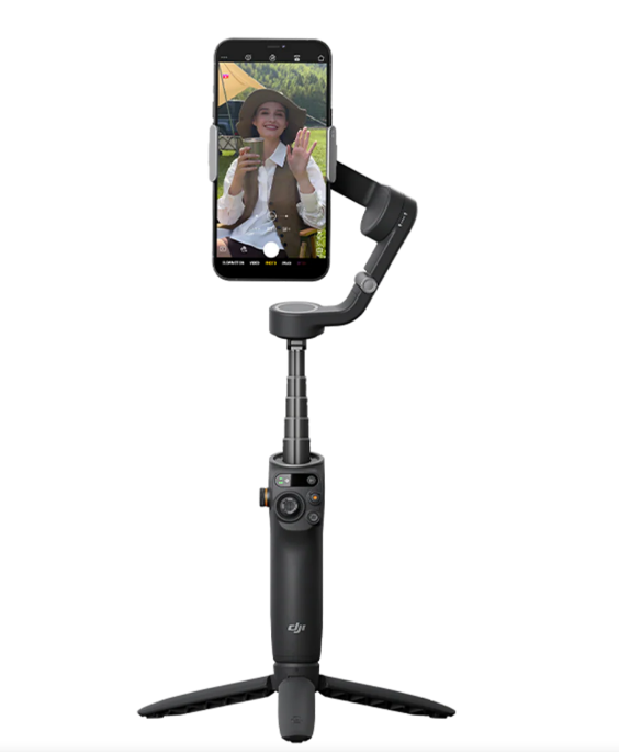 $98.2 DJI Osmo Mobile 6 Estabilizador para Teléfono Inteligente con Barra de Extensión Android e IOS (Original $109)63855827995523120