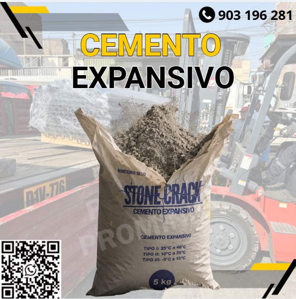 Servicio de demolición con cemento expansivo profesional
