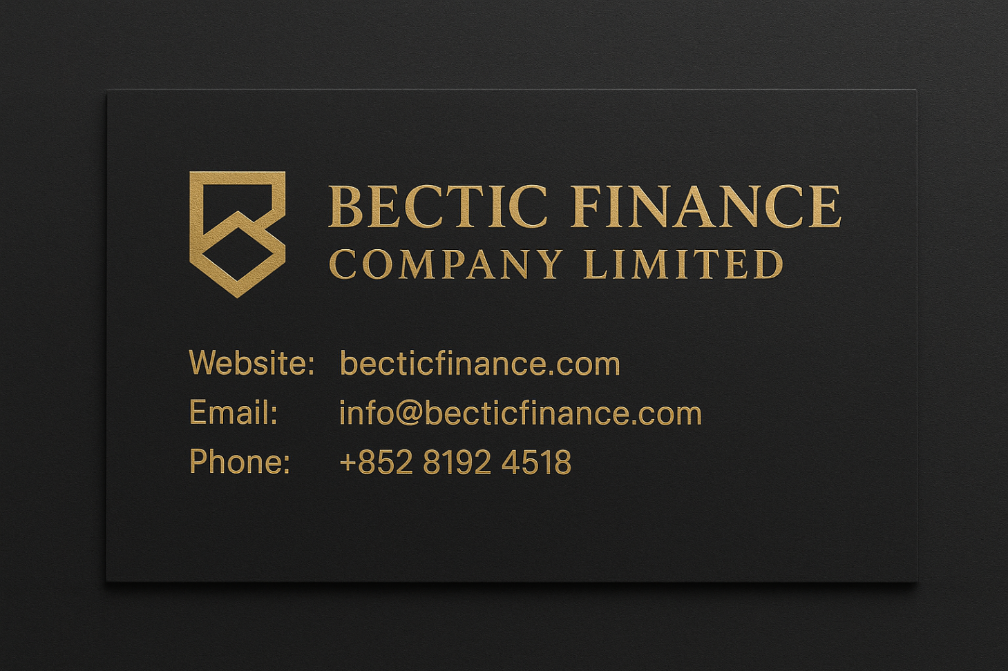 Bectic Finance Company Limited (www.becticfinance.com )