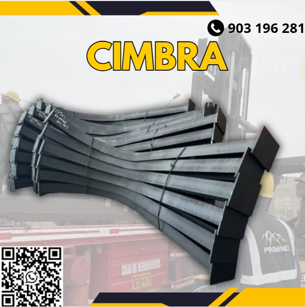 Servicio de suministro de cimbras de acero