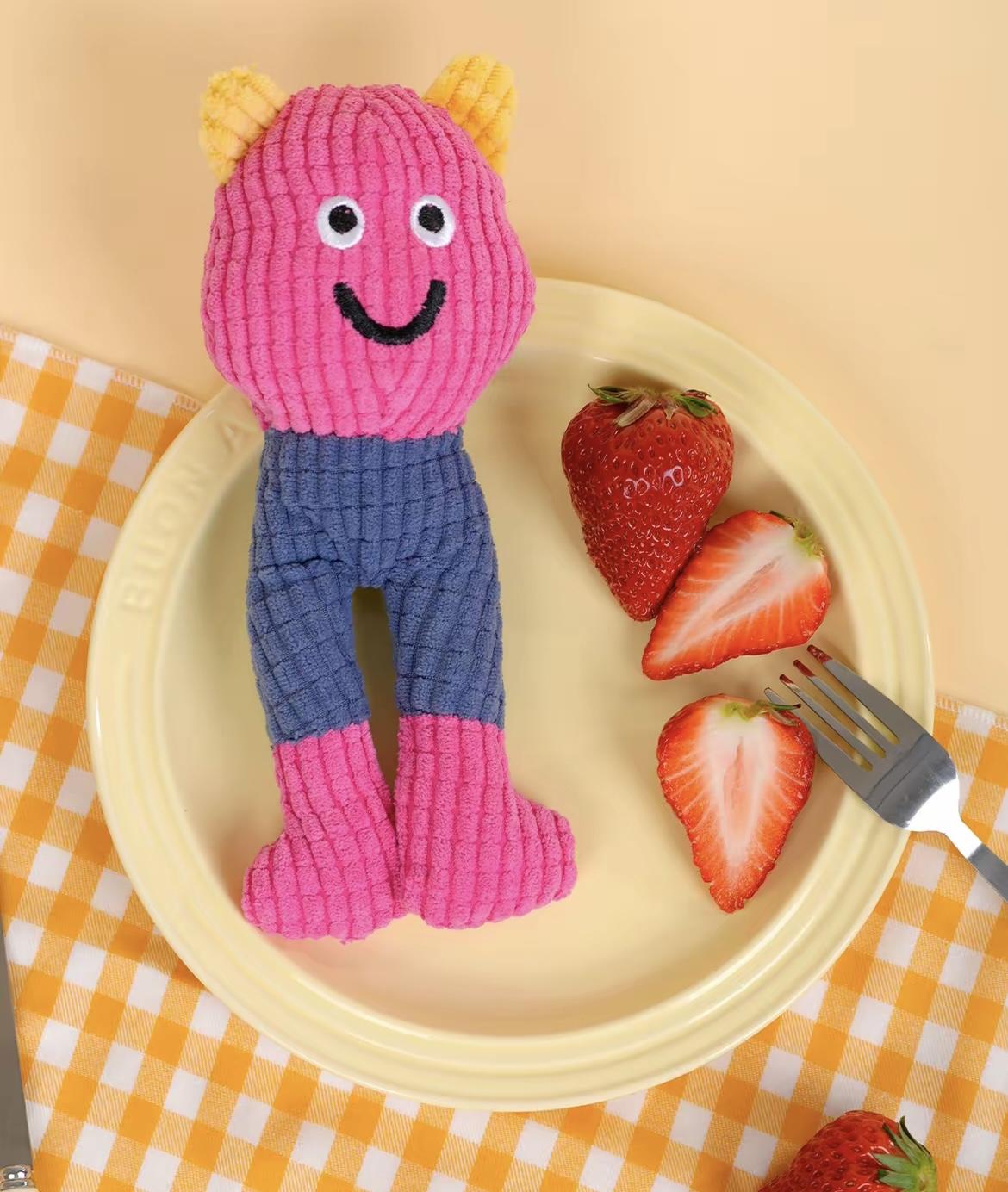 Juguetes Squeaky para Gatos y Perros: Juguetes Squeaky con Hierba Gatera, Peluche de Lana Suave, Material Ecológico, Muñeco Cepillo de Dientes, Juguete para Luchar con el Gato, Diseñado para Entretenimiento Individual, Duradero para Morder64531156467329120