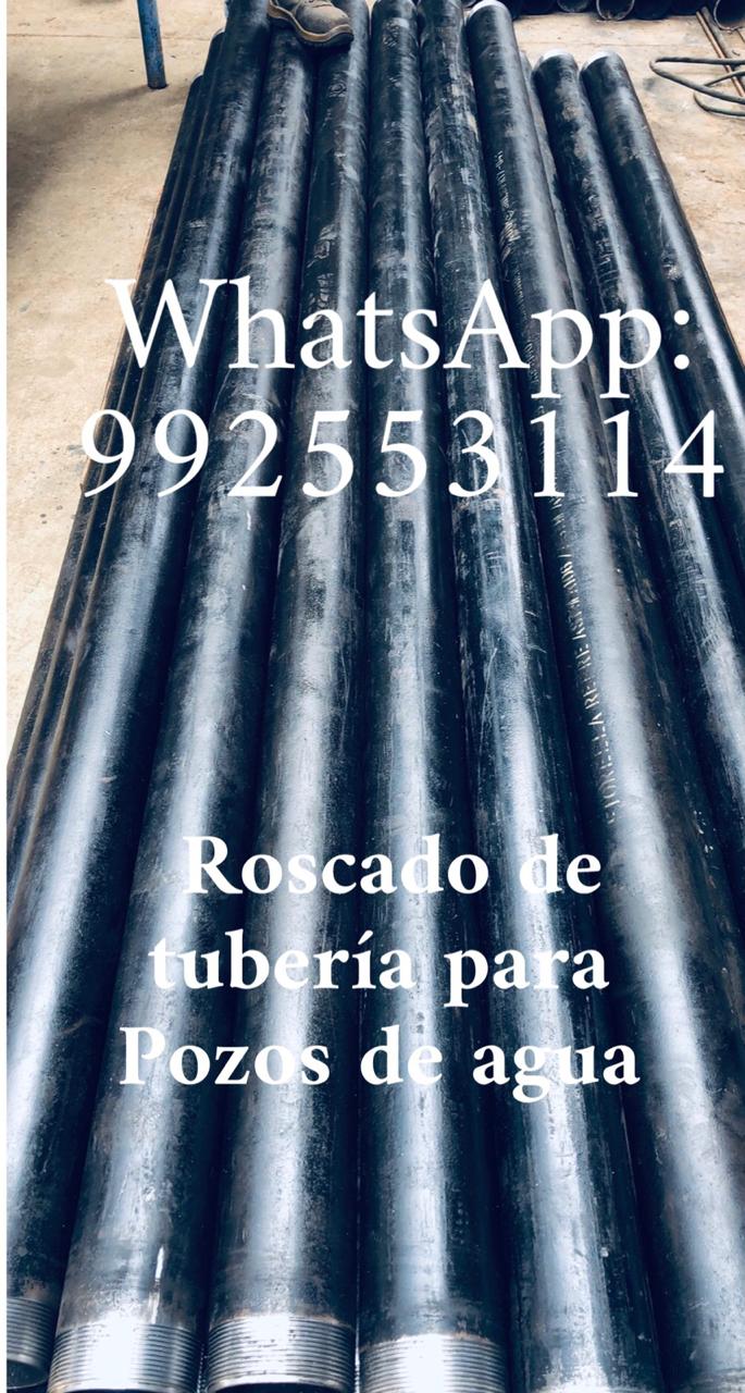 Servicio Profesional de Roscado de Tubería para Pozos