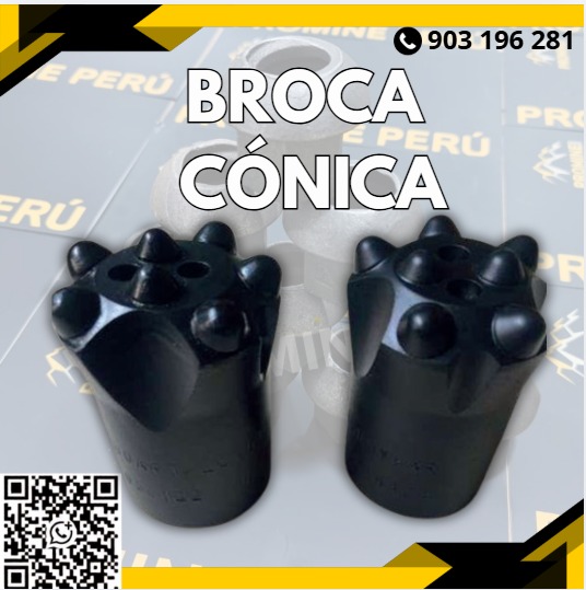 Venta de brocas cónicas con botones de carburo