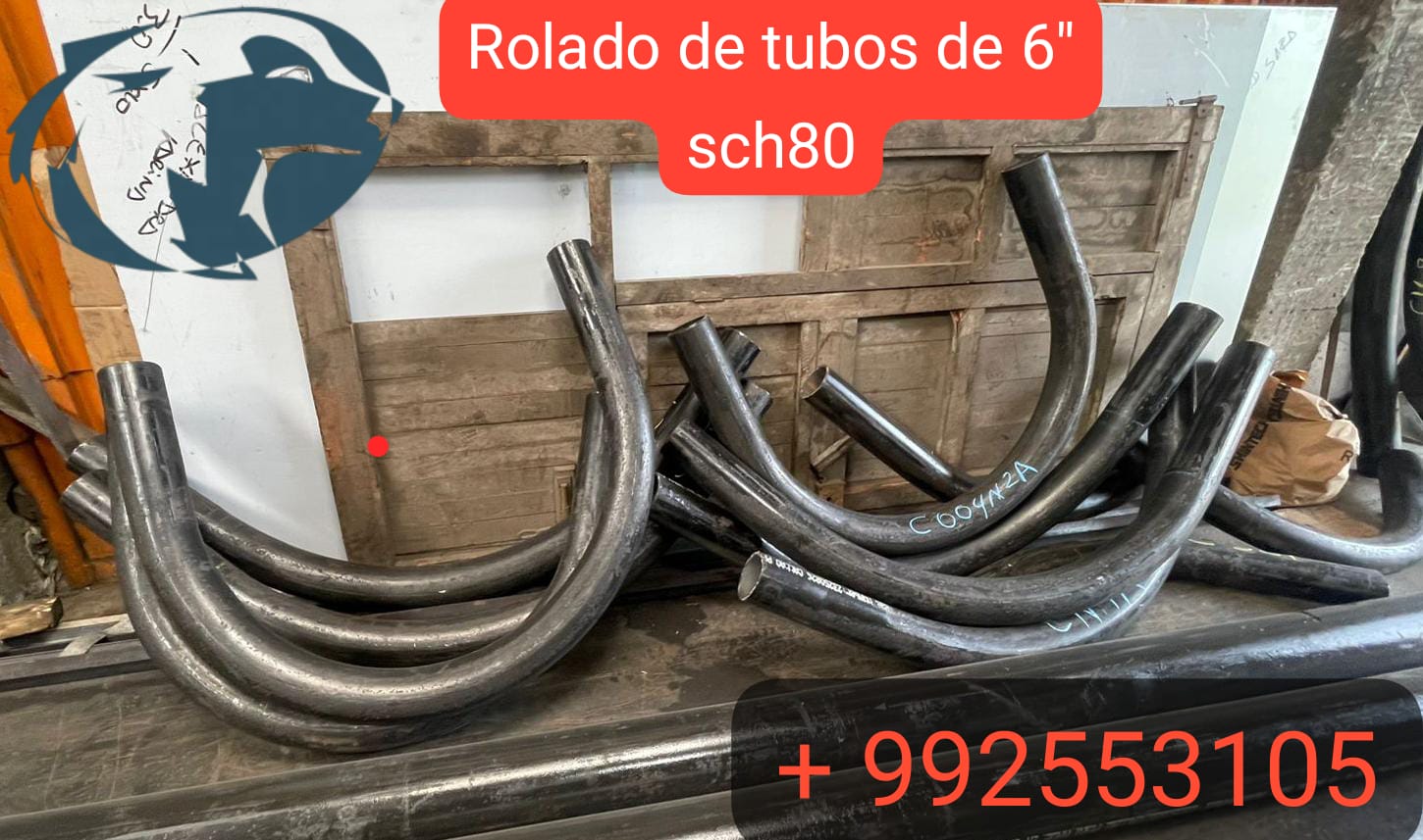 6-Inch Pipe Rolling Service