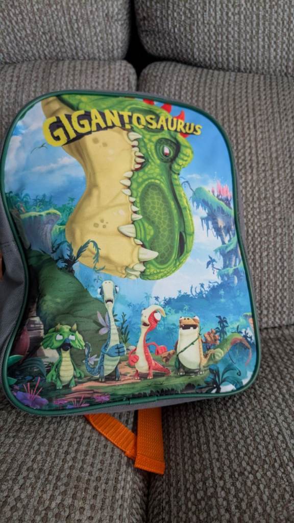 Gigantosaurus Children\'s Backpack - Like New Condition For Sale
