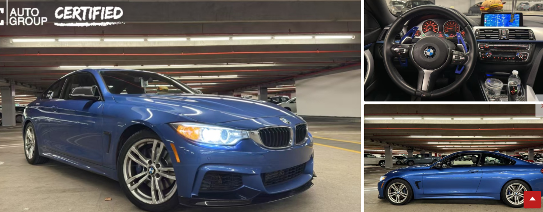 2014 BMW 428i 4-Series SULEV63746845387649120