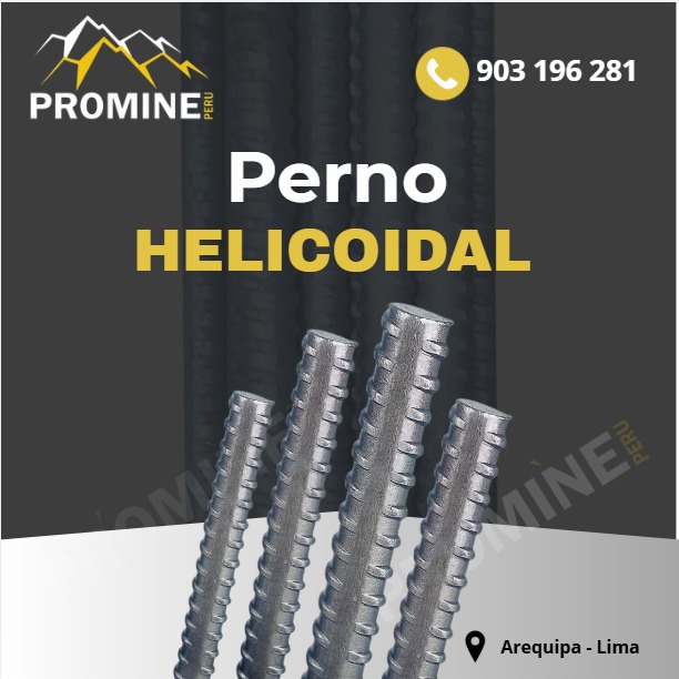 Supply of High-Strength Helical Bolts - Service Peru